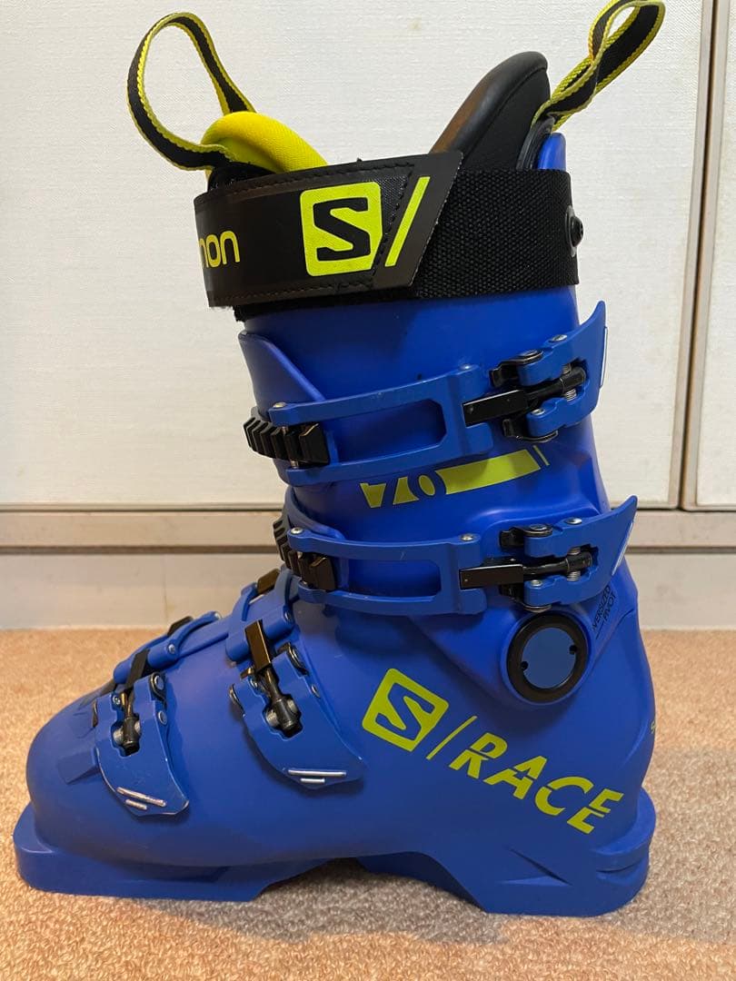 Salomon S/RACE 70 ジュニアスキーブーツ ブルー ヨドバシ.com - サロモン SALOMON S/RACE 70 L408763 RACE BLUE/Acid