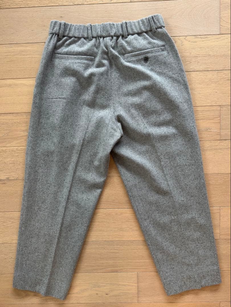 MUJI labo カシミヤ混タックパンツ L 無印良品 - メルカリ