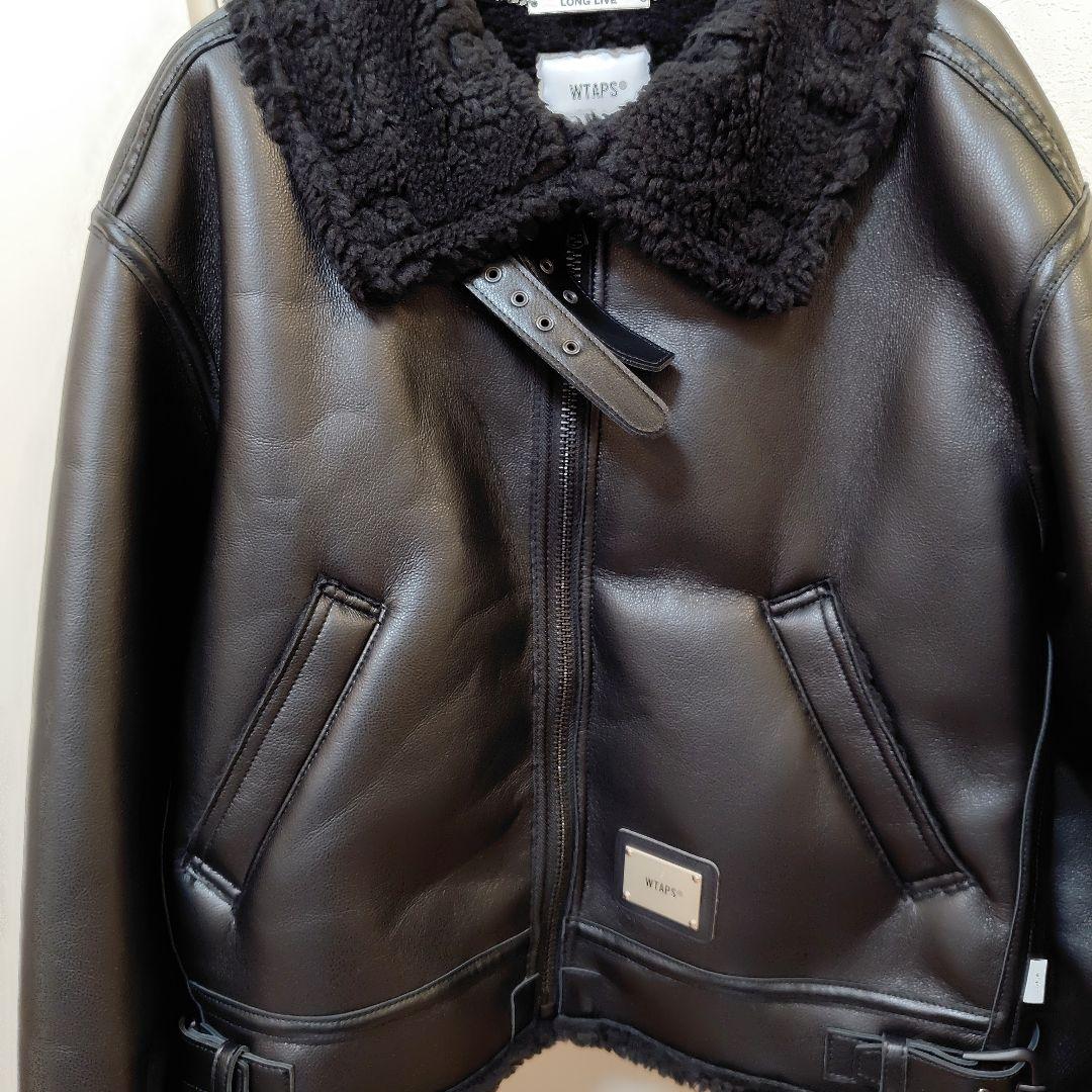 WTAPS JFW-02 JACKET B-3ジャケット フェイクムートン - メルカリ