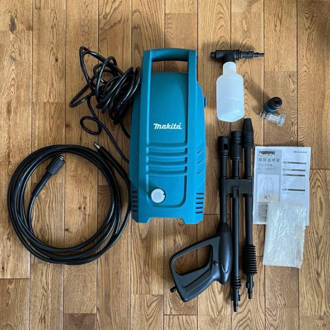 マキタ(Makita) 高圧洗浄機 MHW101 Amazon | マキタ(Makita) 高圧洗浄機 MHW101 青 | 高圧洗浄機本体