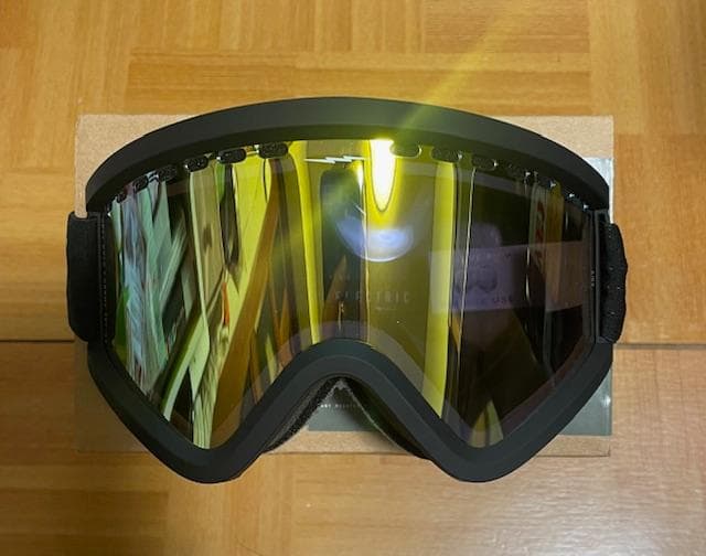 新品未使用ELECTRIC EG-V MATTE BLACK ゴールド限定レンズ Electric EGV Snow Goggle