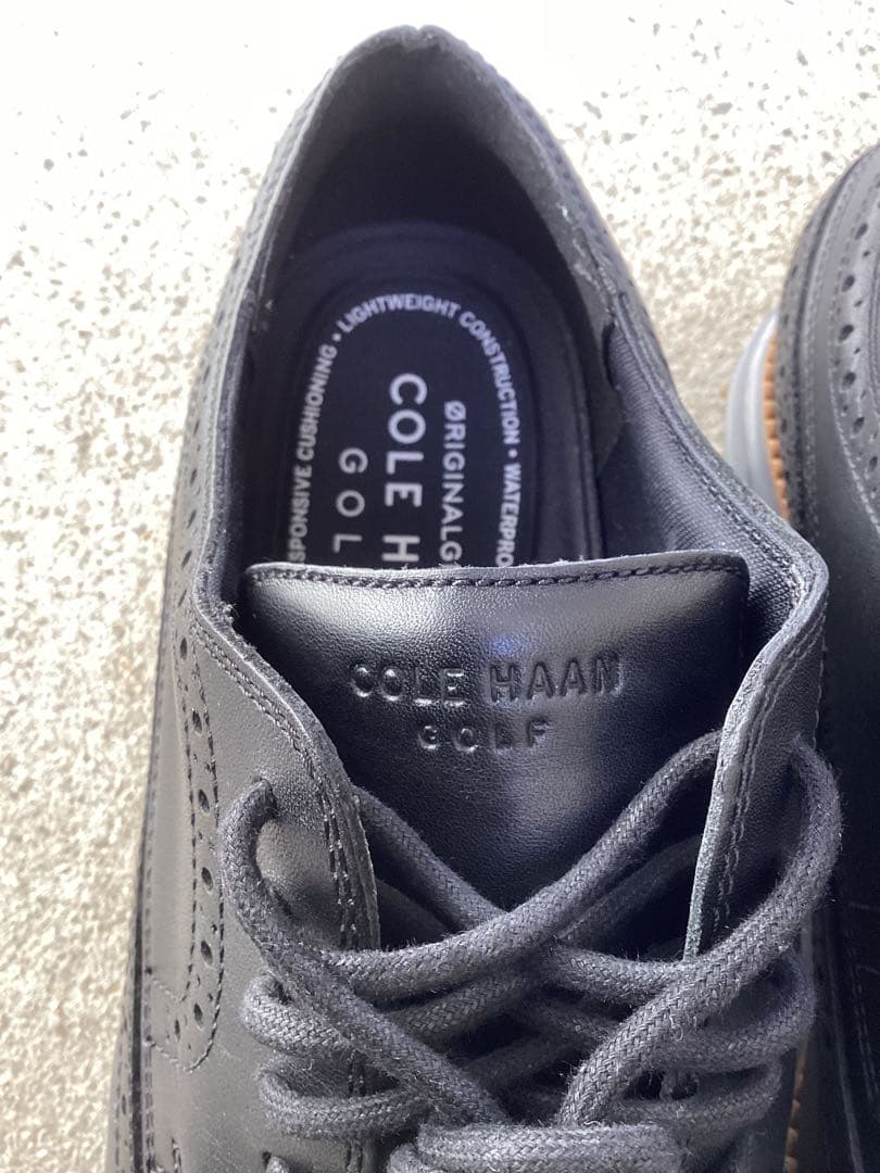 COLE HAAN メンズ　ゴルフシューズ　黒 27.5cm