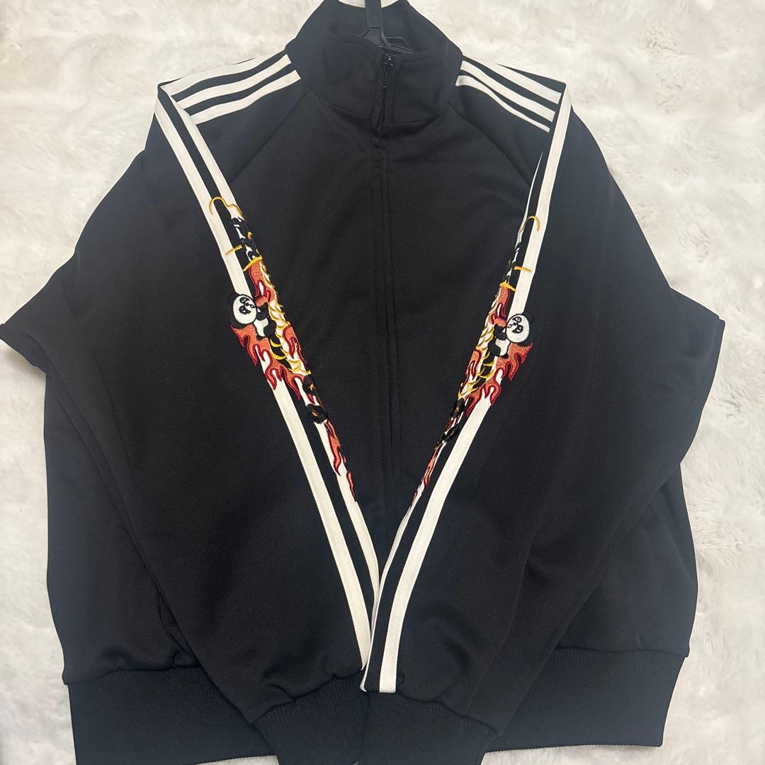 最終CandyStripper PEPEANDDRAGONJERSEY ブルゾン - メルカリ