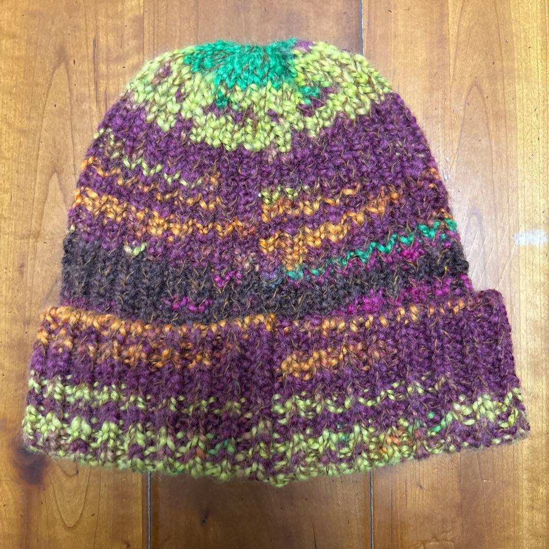 帽子 Supreme Space Dye Stripe Beanie \"Purple\"