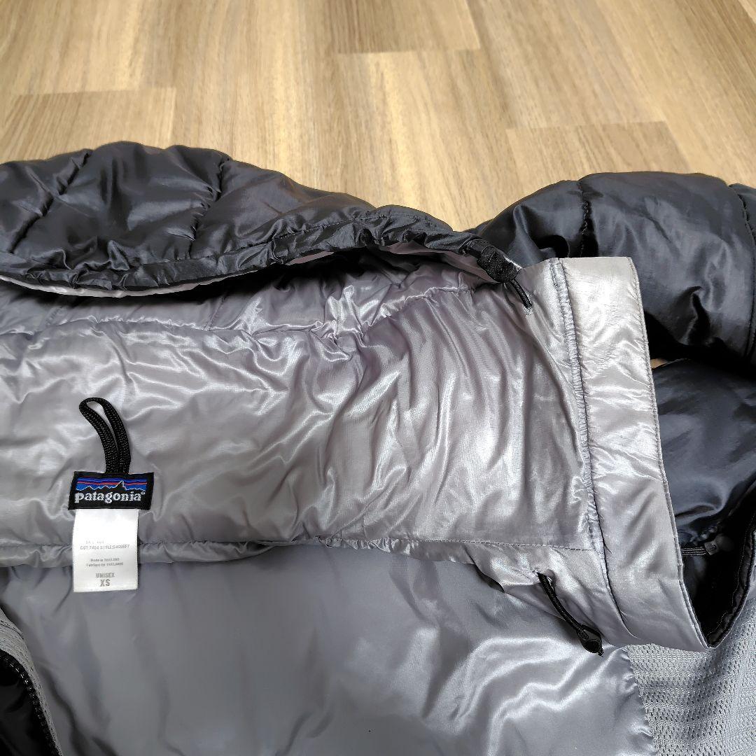 patagonia パタゴニア ダスパーカ XS ツギハギ 黒 2007年 - メルカリ