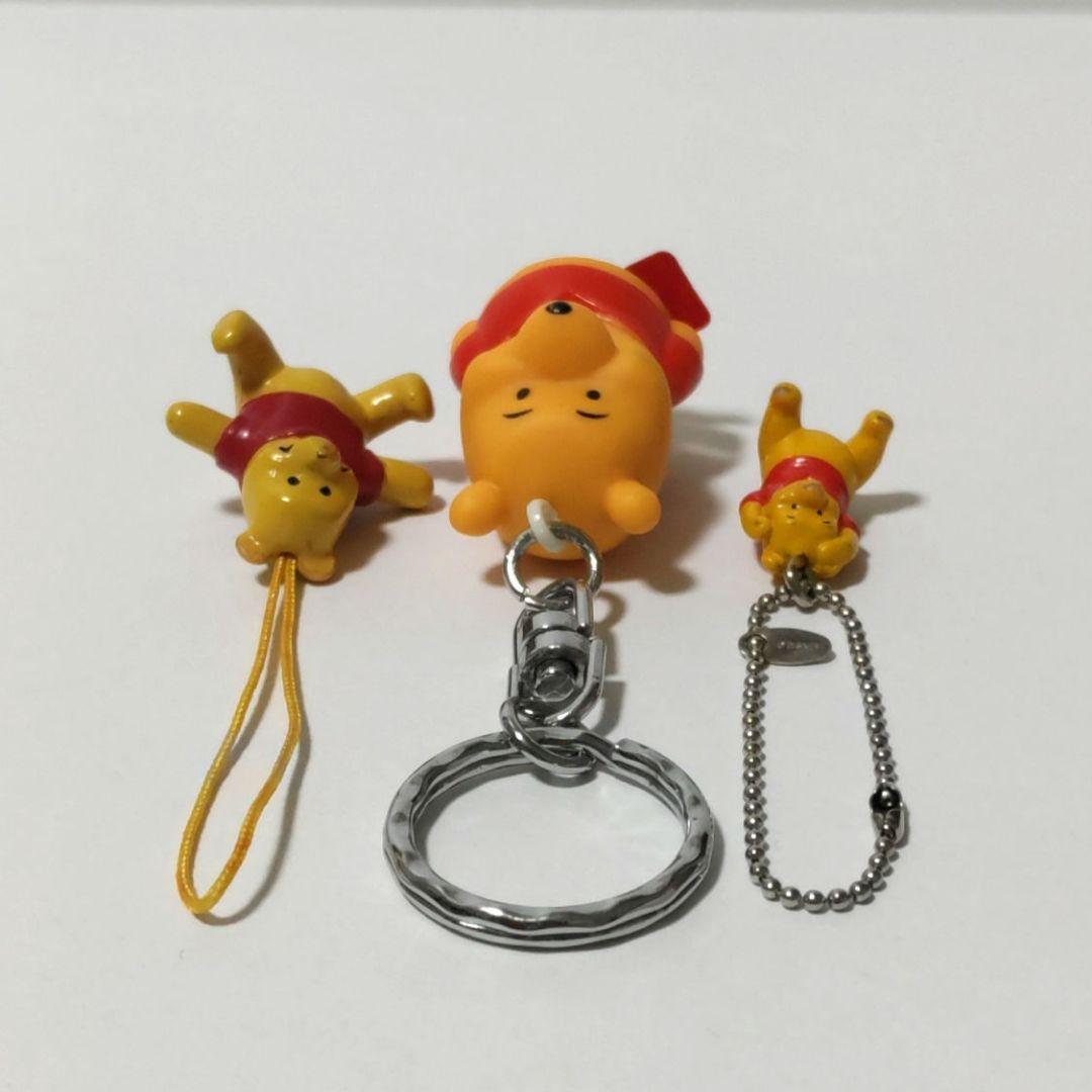 平成レトロ くまのプーさん キーホルダー ミニミニマスコット