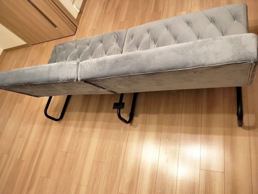 たなか様専用〉【直接引渡の場合12000円引】LOWYA ベルベット調ソフ