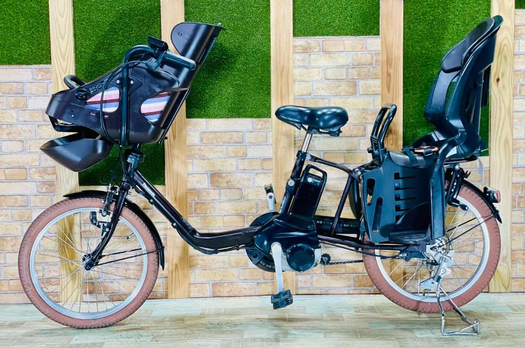 本日限定価格 H1877 おしゃれ パナソニック子供乗せ電動アシスト自転車
