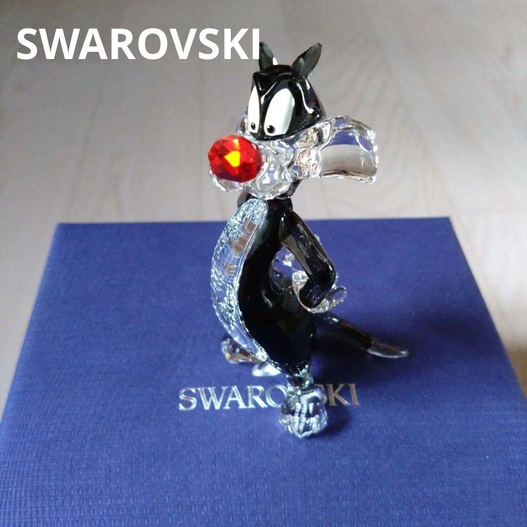 Swarovski シルベスター 置物 約10cm 楽天市場】スワロフスキー シルベスター ルーニー・テューンズ 置物