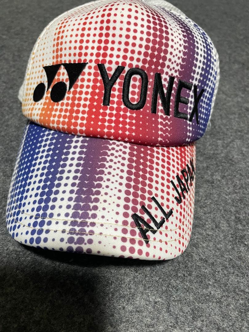 ソフトテニスYONEX ALL JAPAN 北海道インターハイ記念キャップ - メルカリ