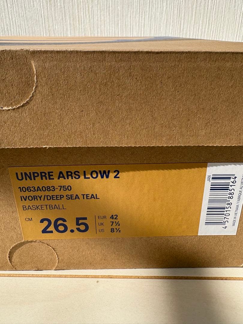 asics UNPRE ARS LOW 2 26.5cm アンプレアルス