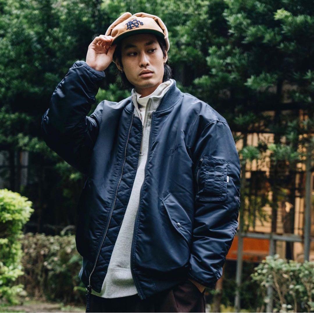 Keboz MA - 1 フライトジャケット navy L サイズ - メルカリ