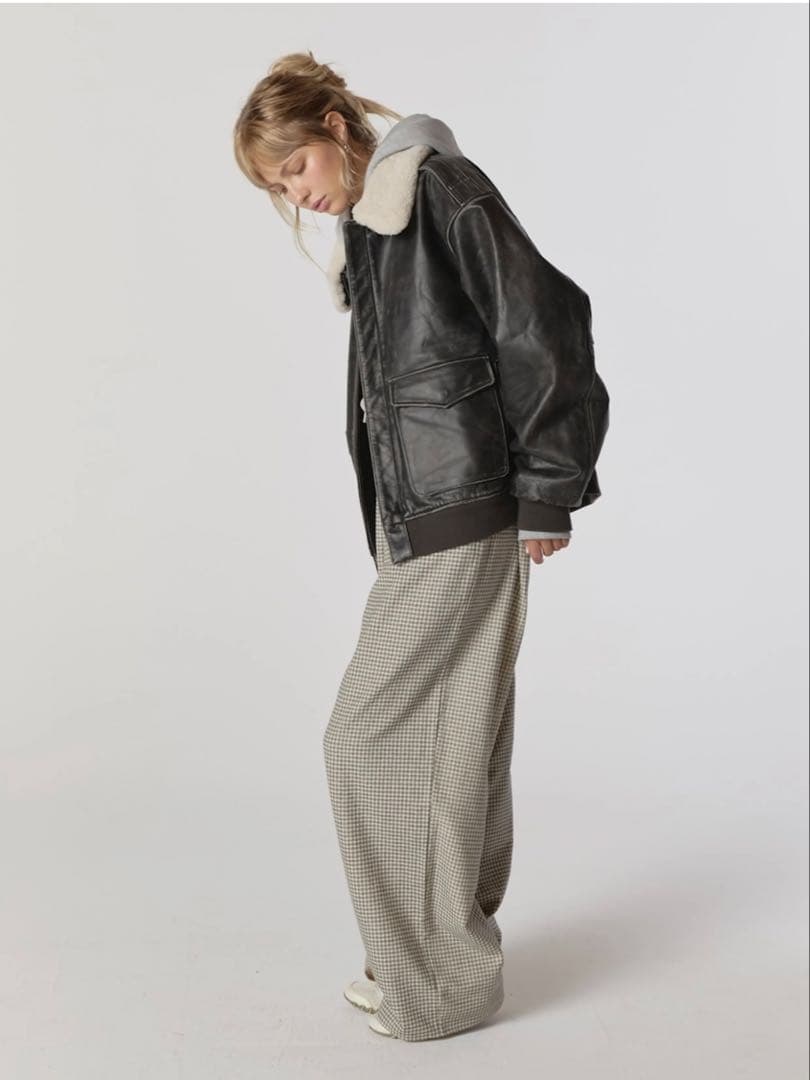 Glowny AIR FORCE LEATHER JACKET