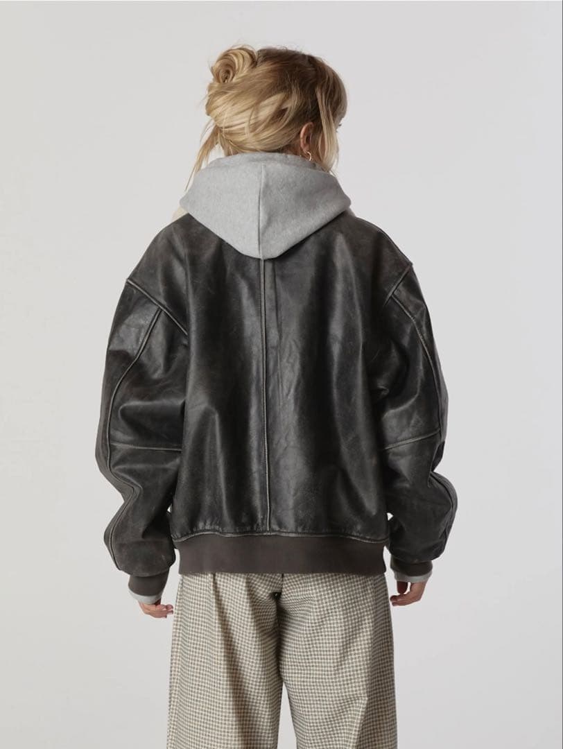 Glowny AIR FORCE LEATHER JACKET