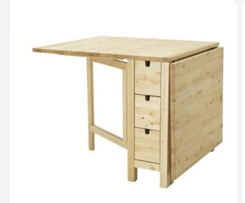 IKEA ダイニングテーブル 折りたたみ式