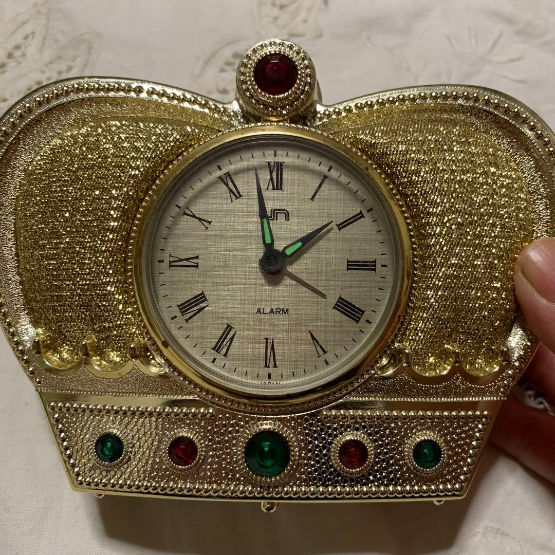 1990年代 UN レトロで珍しい手巻き式置き時計 稼働品 serveurpreprod.com