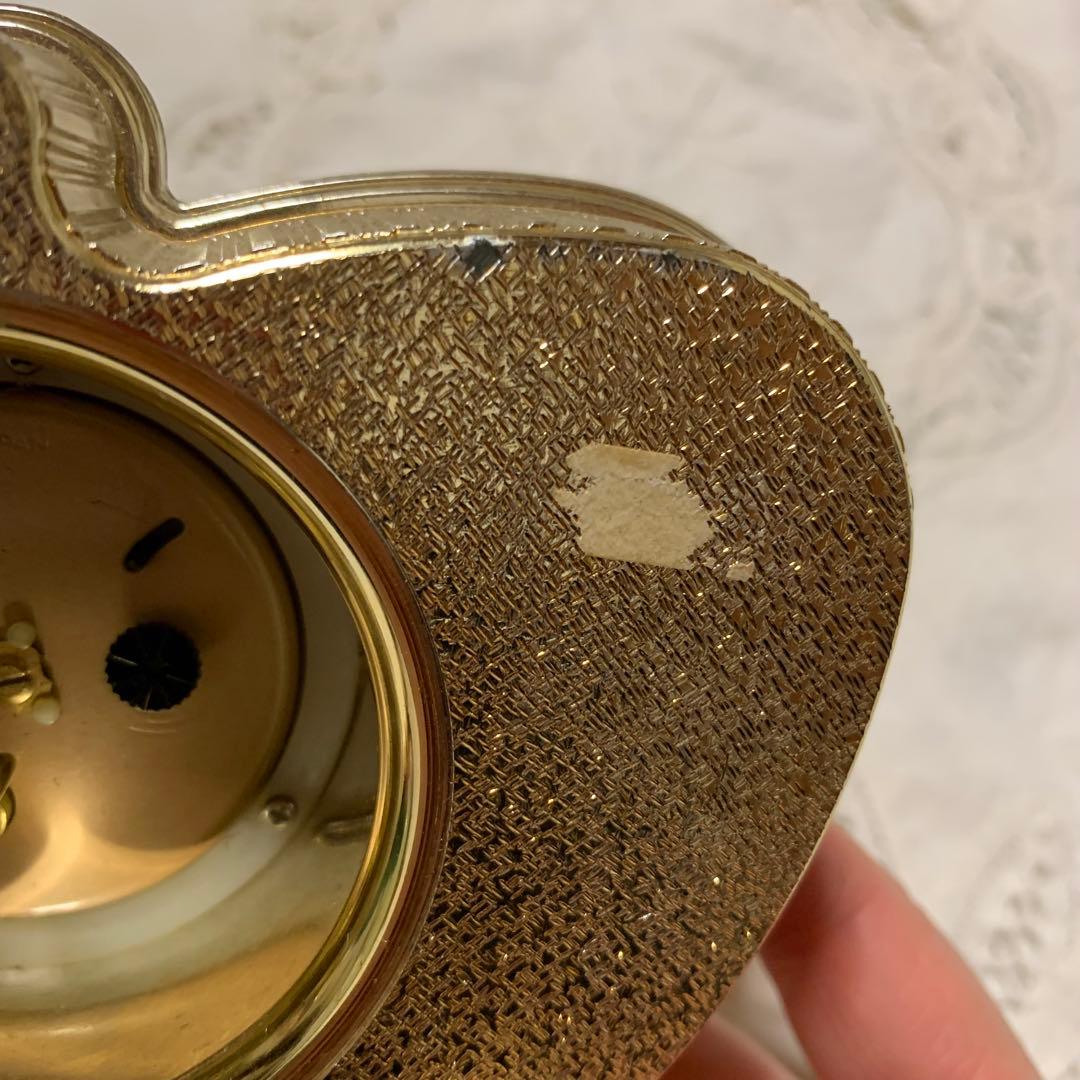 1990年代 UN レトロで珍しい手巻き式置き時計 稼働品 serveurpreprod.com