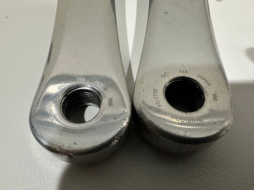 SHIMANO DURA-ACE FC-7710 Sugino NJS 46T - パーツ新着