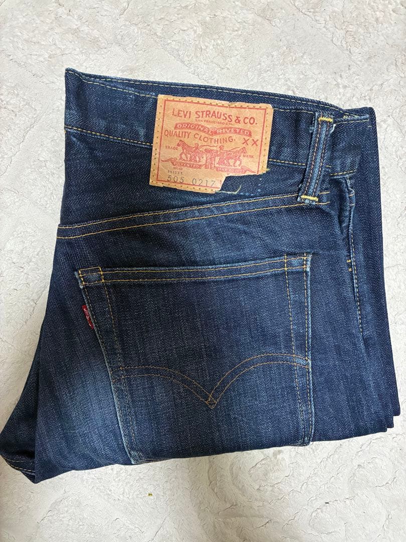 豊*田様 Levi's (LVC)505-0217（551ZXXダブルネーム) Levi's 505-0217 551ZXX ダブルネーム W29 日本製 赤耳 - メルカリ