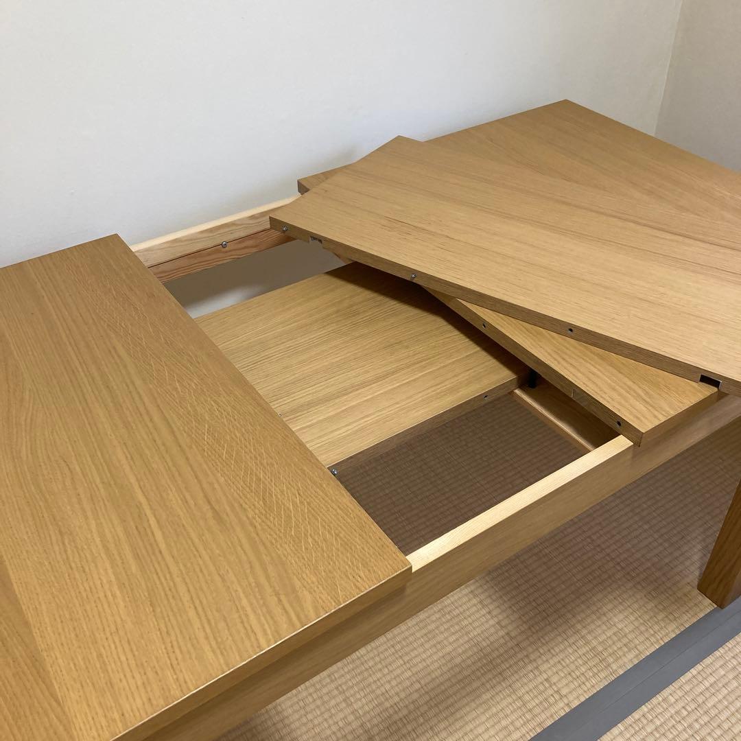 IKEA BJURSTA 大型伸長式テーブル 4〜7日で発送 - メルカリ