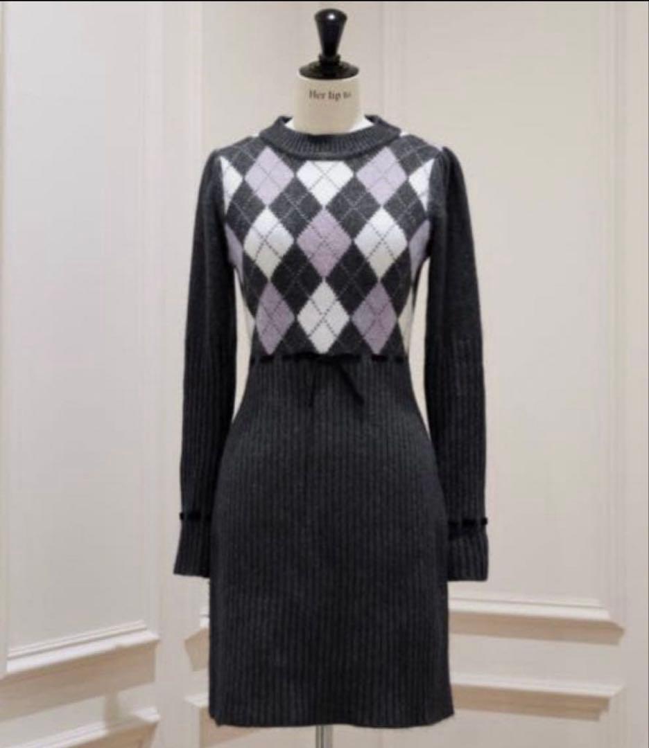 RANDY Houndstooth ensemble Sサイズ