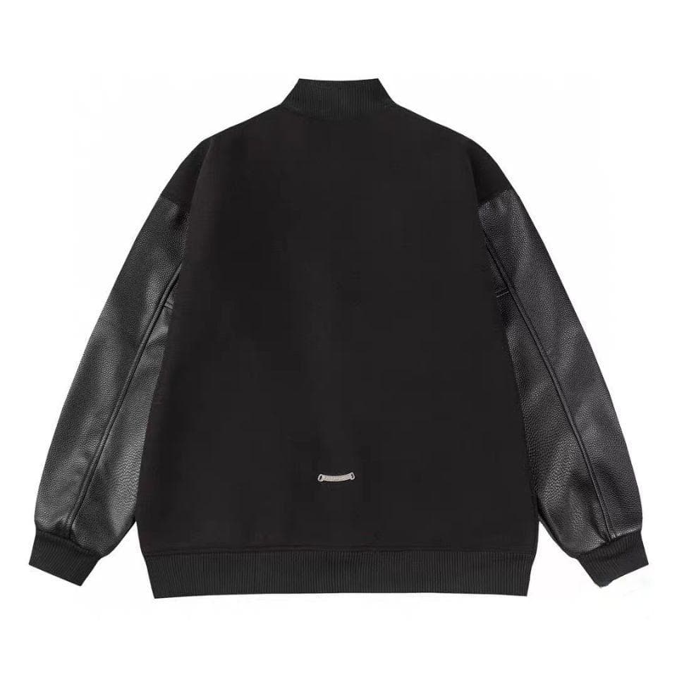 クロムハーツ ブラック クロス刺繍 スタジャン