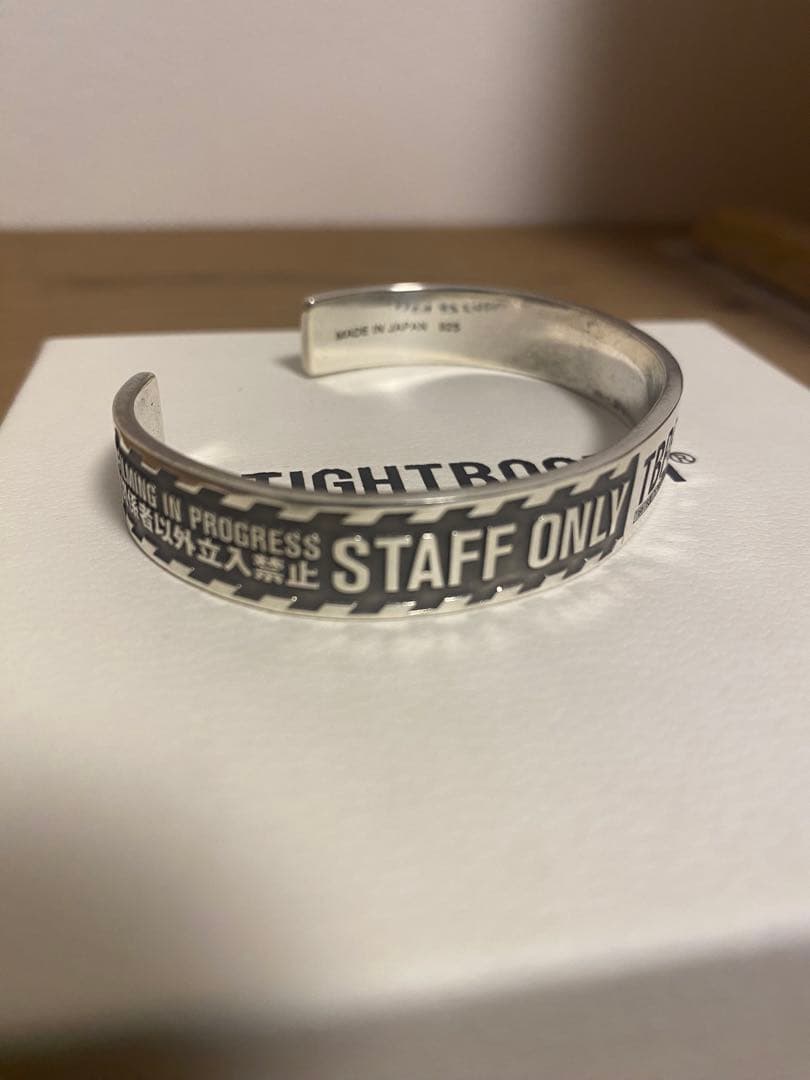 TIGHTBOOTH WARNING TAPE BANGLE