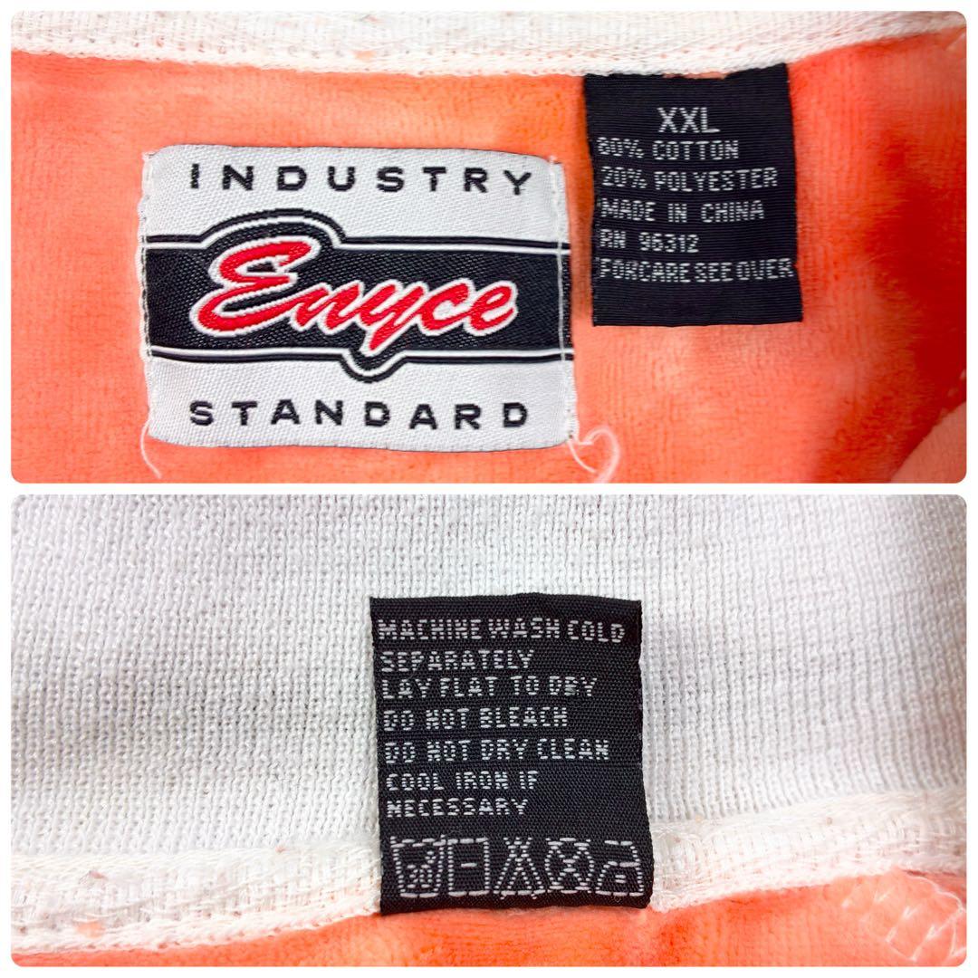 エニーチェ ベロア タイダイ トラックトップ ワンポイントロゴ 2XL