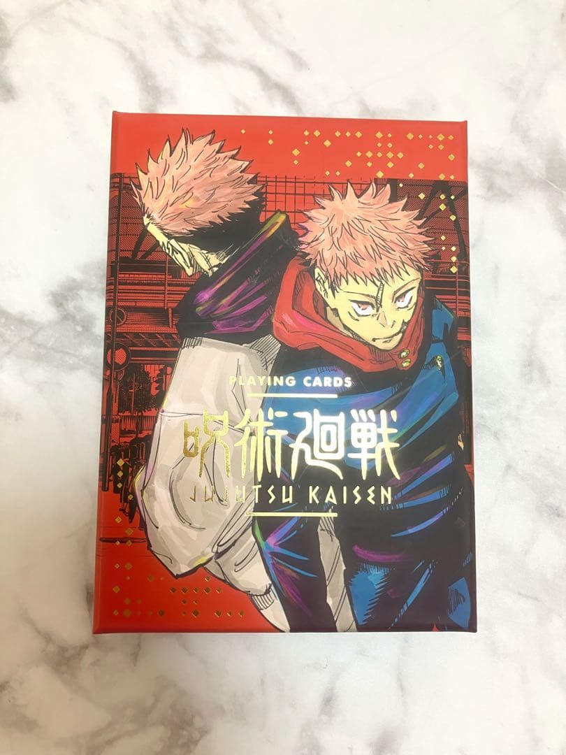 呪術廻戦】箔押しトランプ（箔押しBOX付き） - メルカリ