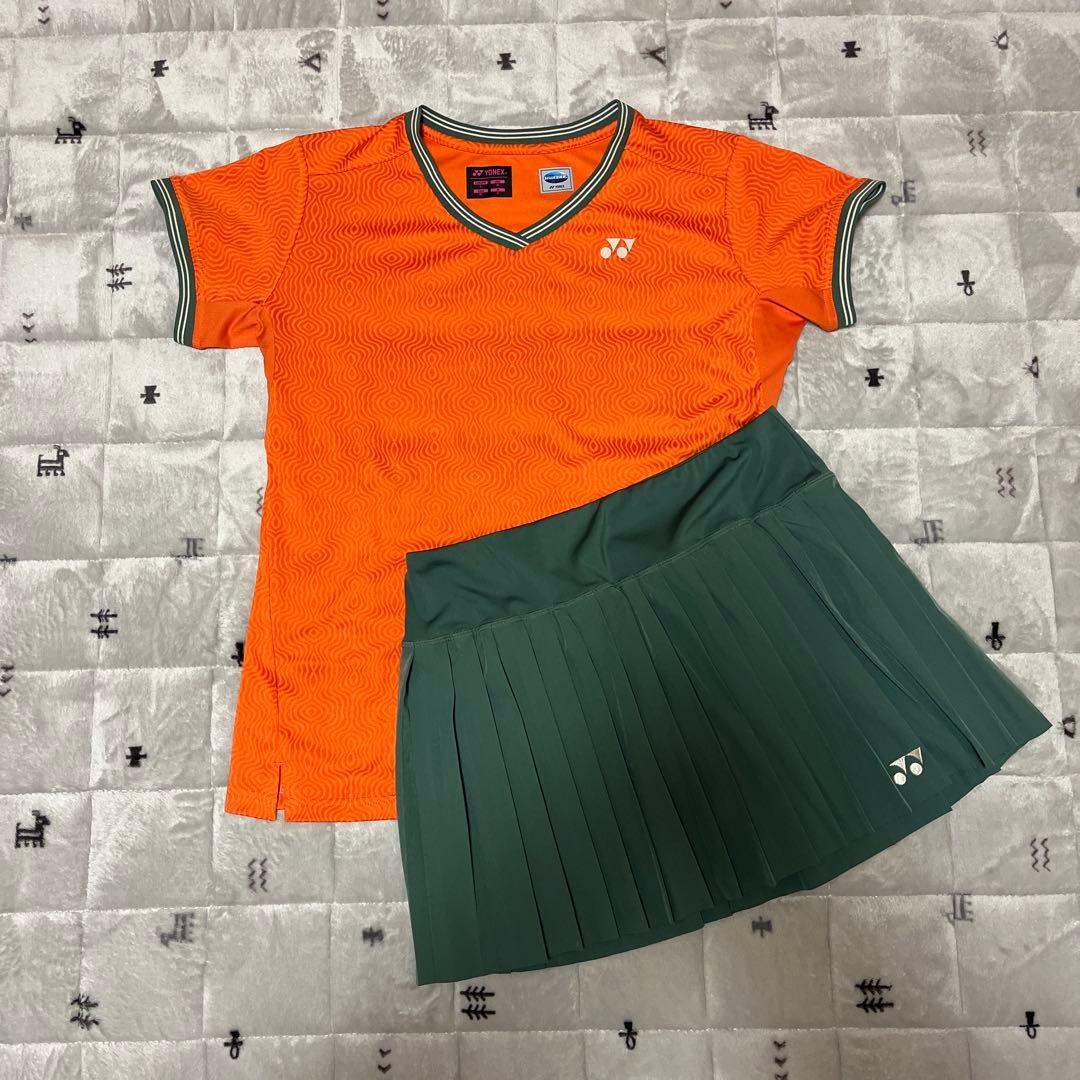 ヨネックステニスウェアセットアップ2024人気 YONEX（ヨネックス） テニスウェア メンズ ゲームシャツ フィット