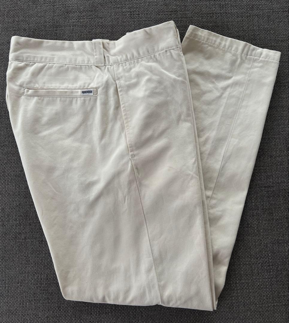 希少90s GOODENOUGH プレーンチノ Lサイズ 藤原ヒロシ着用 藤原ヒロシ着用 90s GOOD ENOUGH FINESSE ラインネル - メルカリ