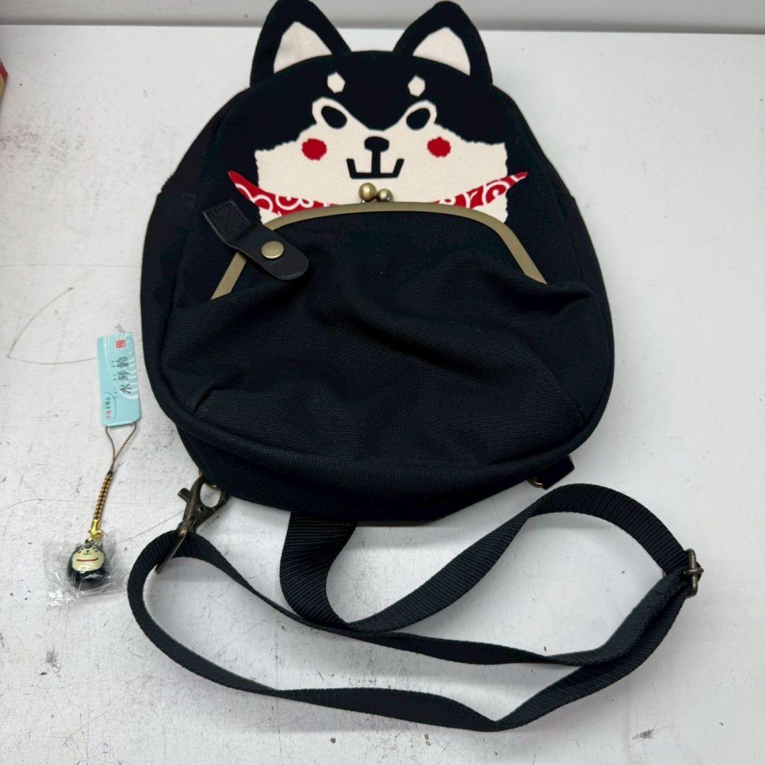 T◆AYANOKOJI ボディバッグ　がま口わんこ　しば犬　水琴鈴 愛くるしいわんこたちが大集合！ | AYANOKOJI | あやの小路