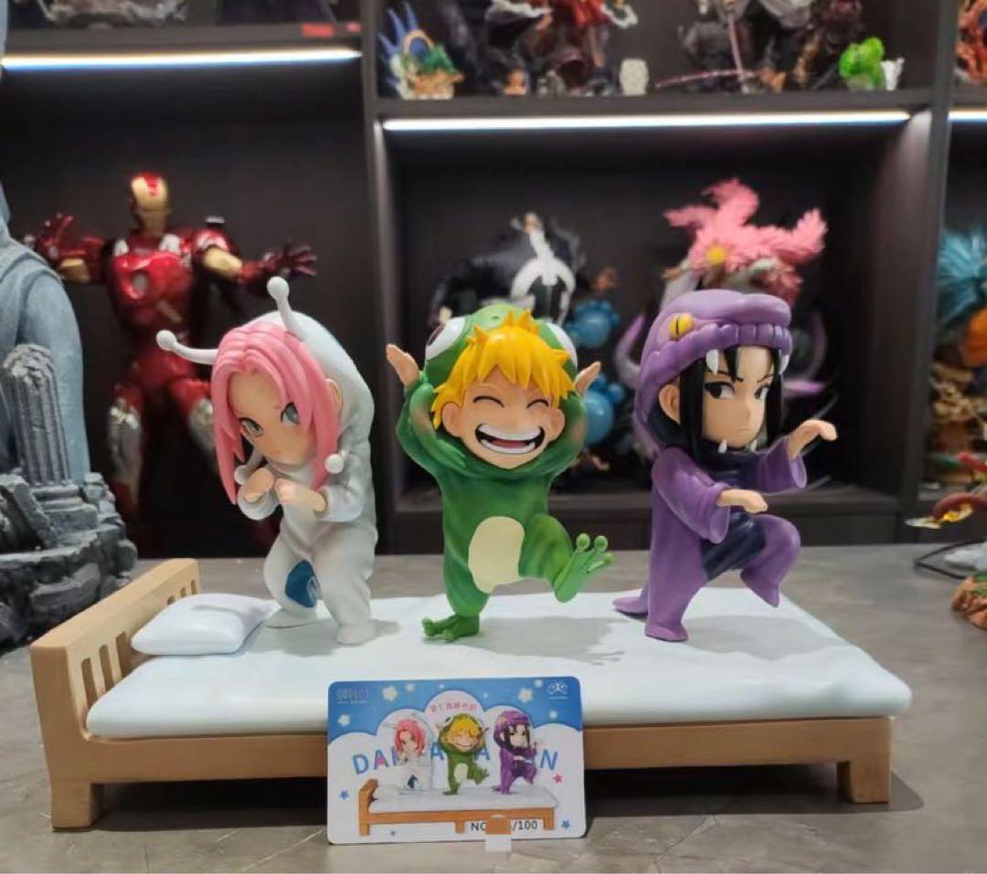 NARUTO ナルト 第七班 ガレージキット ガレキ スタチュー① | 激安通販