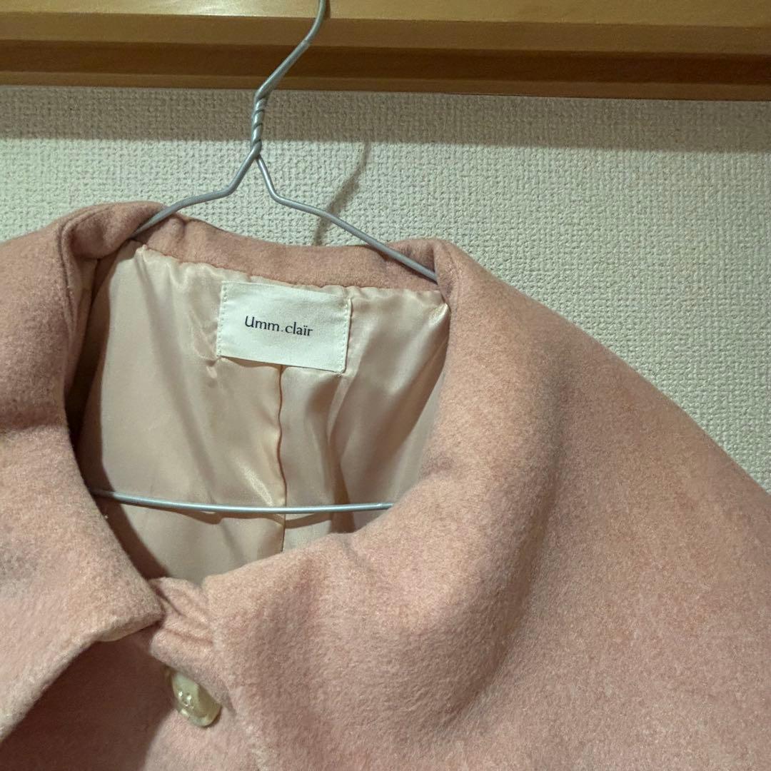 うたんumm.claïr big collar over coat
