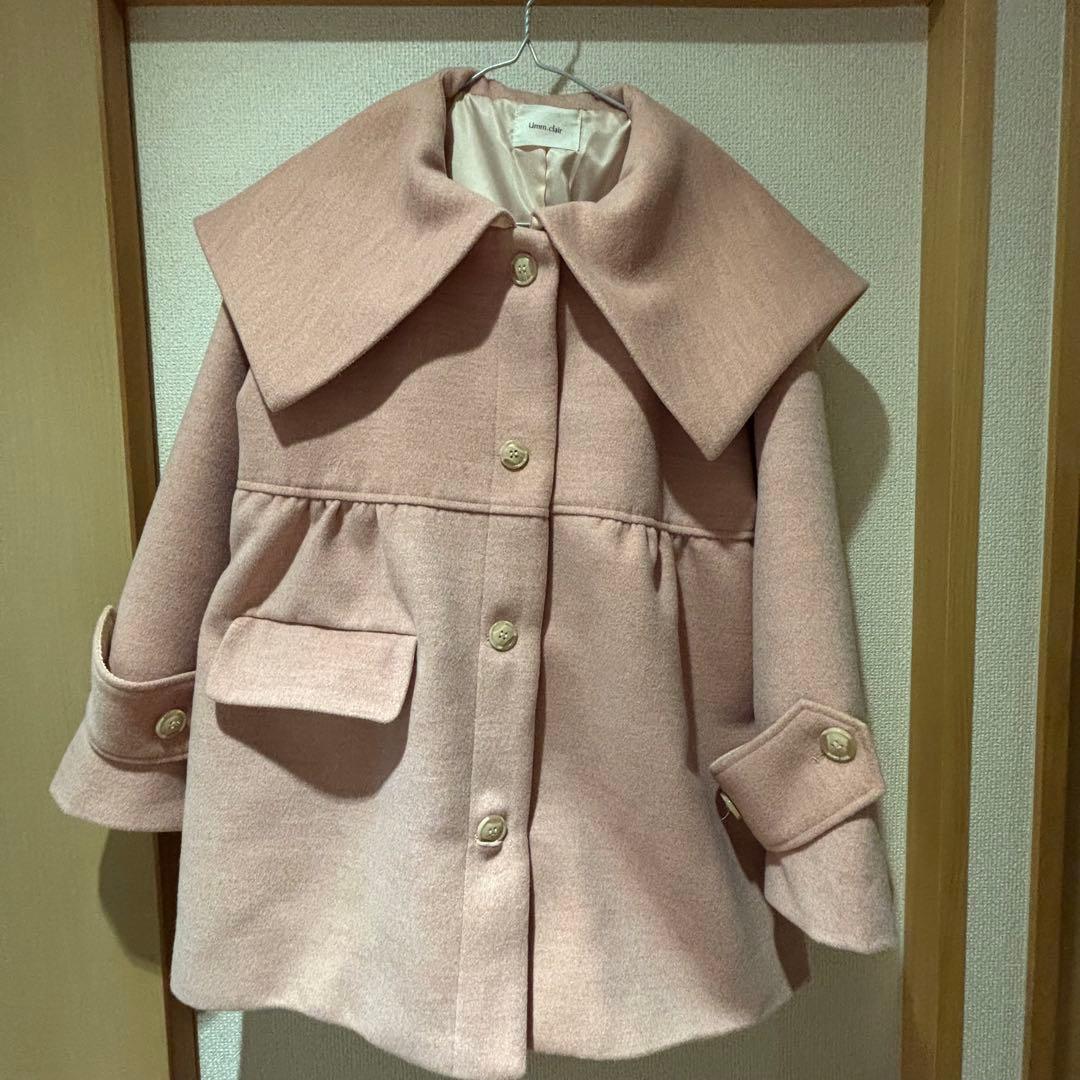 うたんumm.claïr big collar over coat