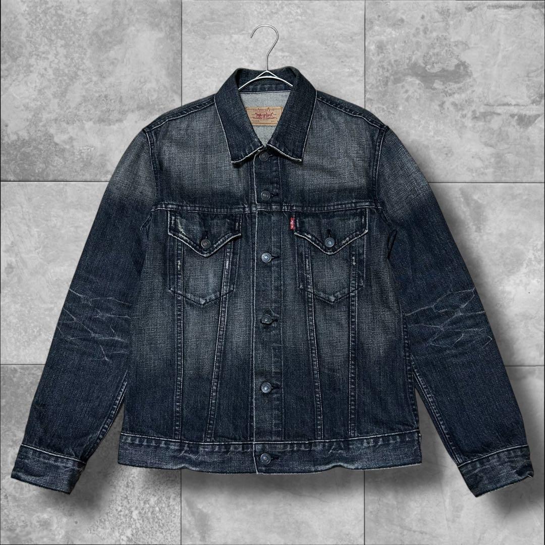 Levi's リーバイス 70599 先染め ブラック デニムジャケット 00s