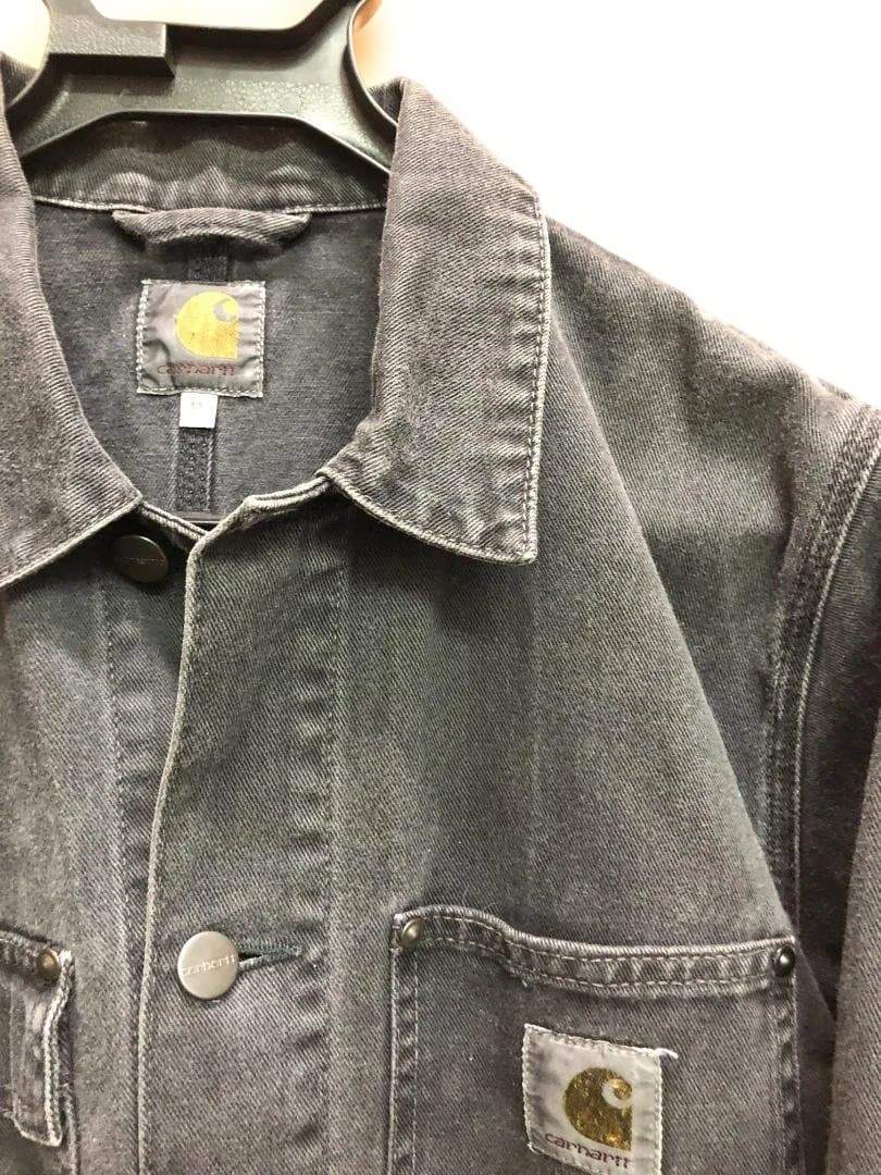 美品 Carhartt カーハート ミシガンコートダークグレー メンズM