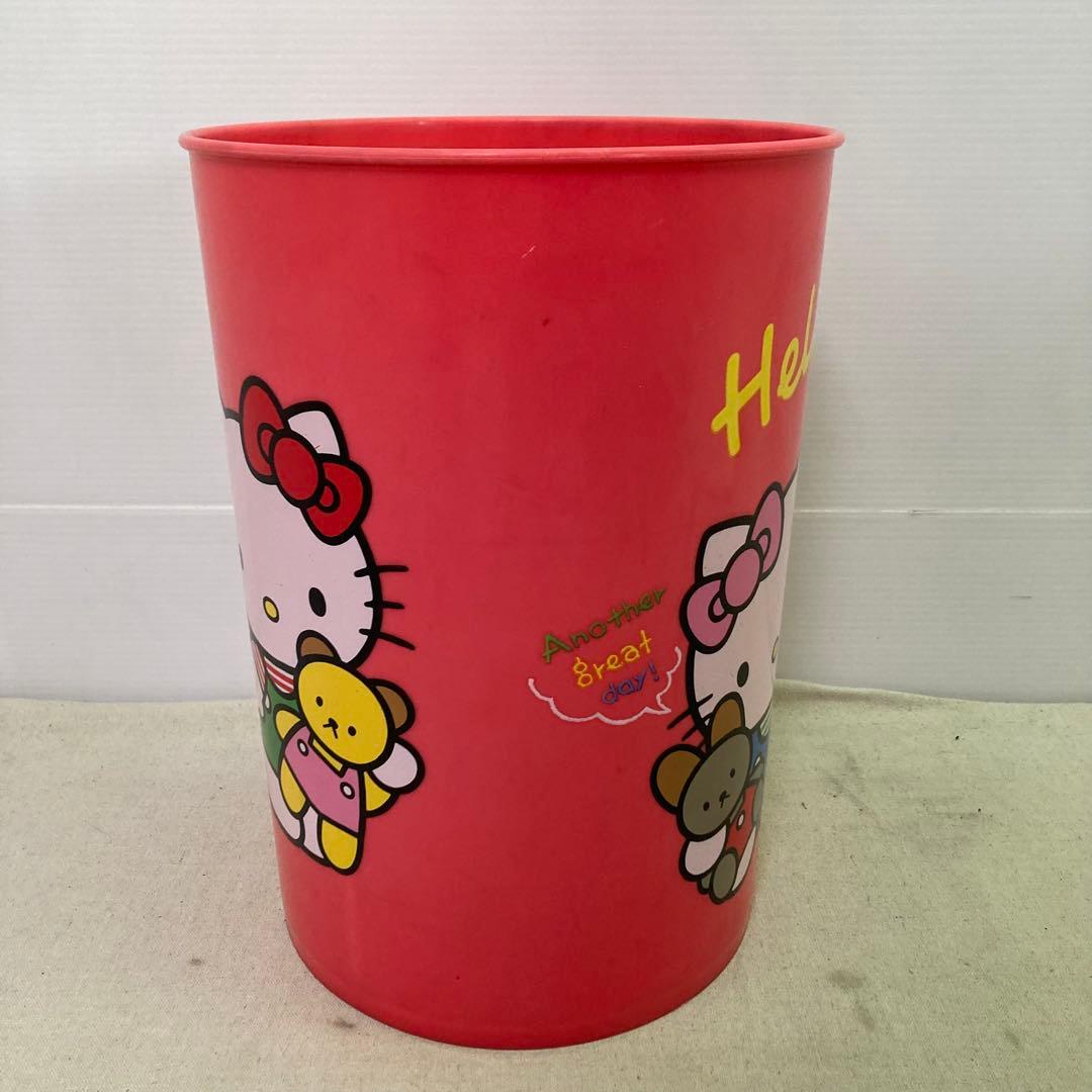 2点セット☆1989年製あり】ハローキティ ゴミ箱 ダストボックス