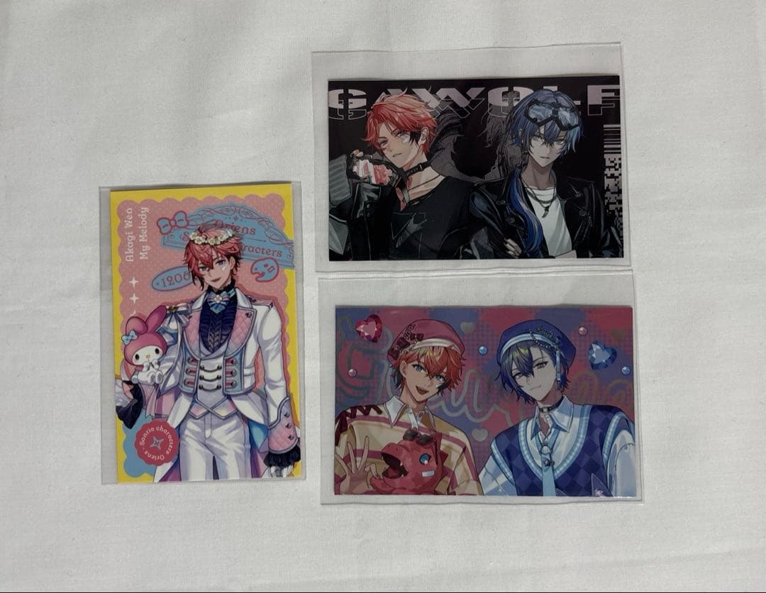 にじさんじ 赤城ウェン サンリオ ぎゃうるふ 小柳ロウ チェキ - メルカリ