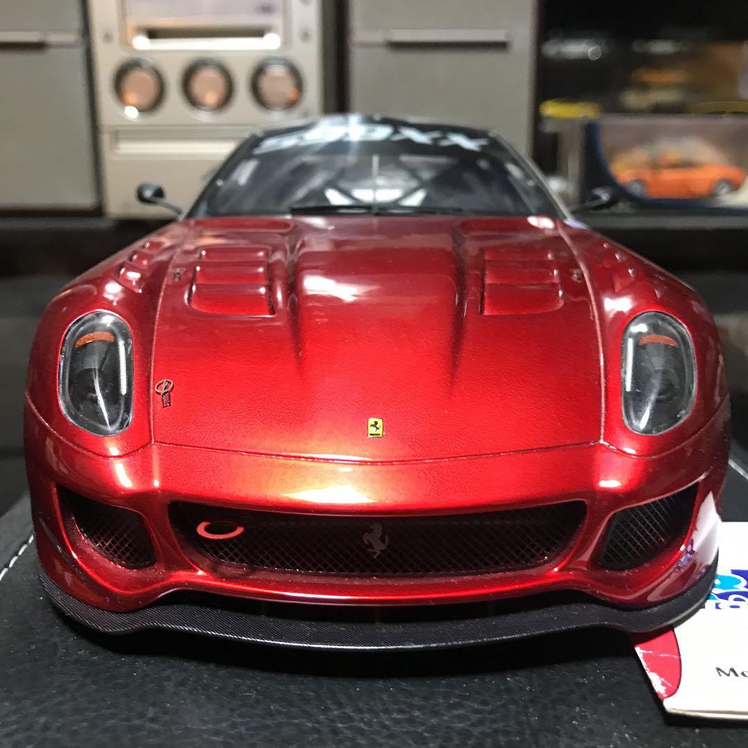 1/18 フェラーリ599XX Ferrari 599XX EVO (Candy Red/ Italy Stripe 52) [Davis & Giovanni