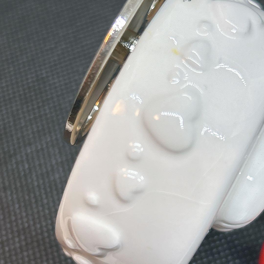 ○レア スヌーピー オルゴール○陶器製 FOR YOU 赤いハート 動作確認済