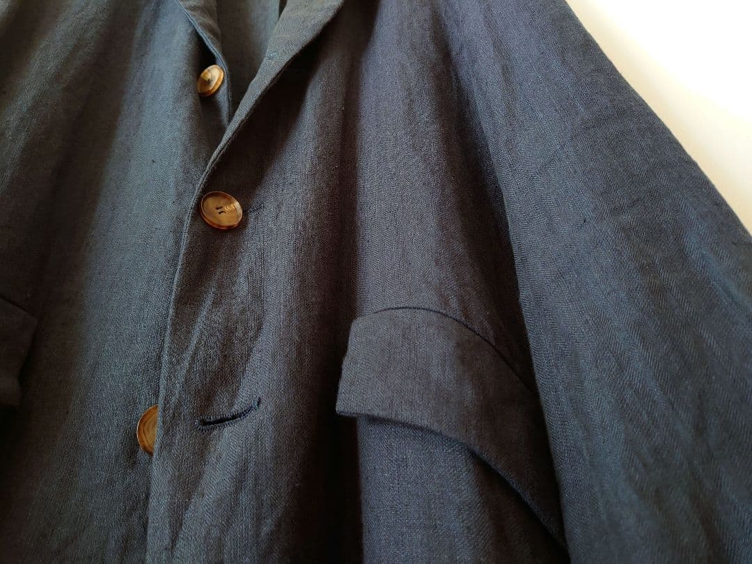 NOUSAN ノウザン 21ss／Chester Coat (linen)