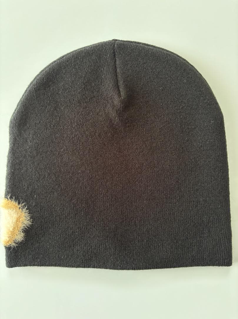 PALACE P BEAR NEIN CUFF BEANIE BLACK