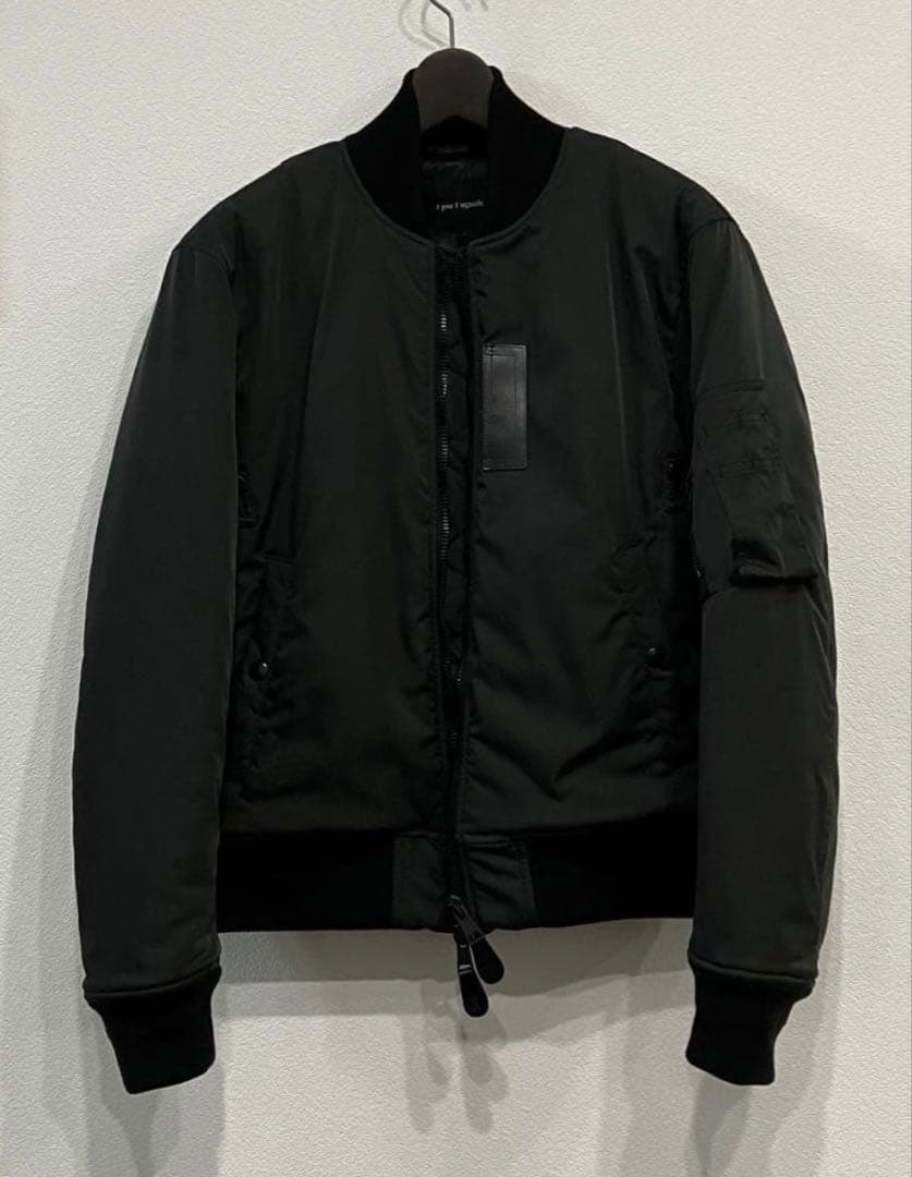 限定コラボ】1piu1uguale3 blackmilitary 干場MA-1-公式の限定商品
