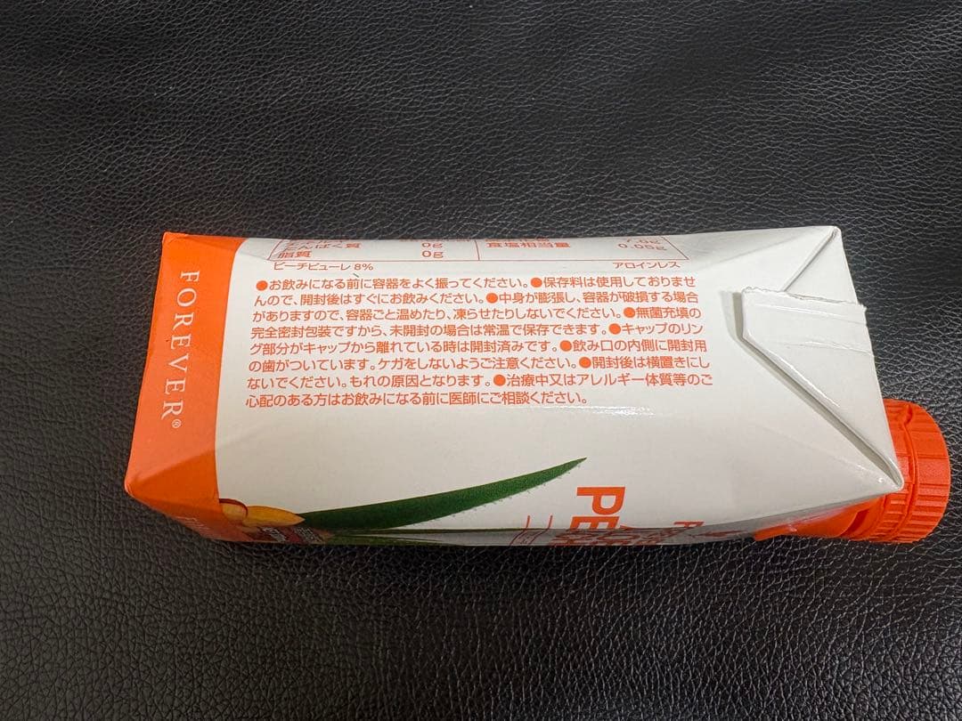 フォーエバー アロエ ピーチ 330ml 18本 - メルカリ