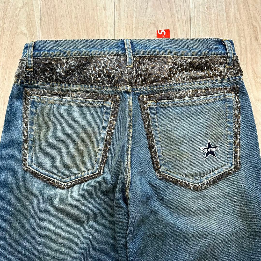 Supreme Leopard Faux Fur Loose Fit Jean - メルカリ