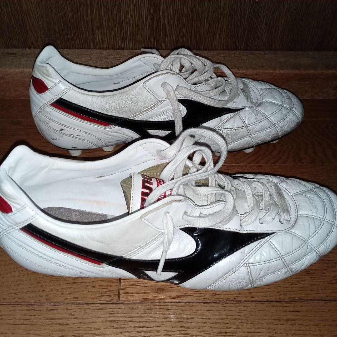 ★ミズノ★モレリアⅡ クロスステッチ ショートタン 別注品★28.0cm★中古★