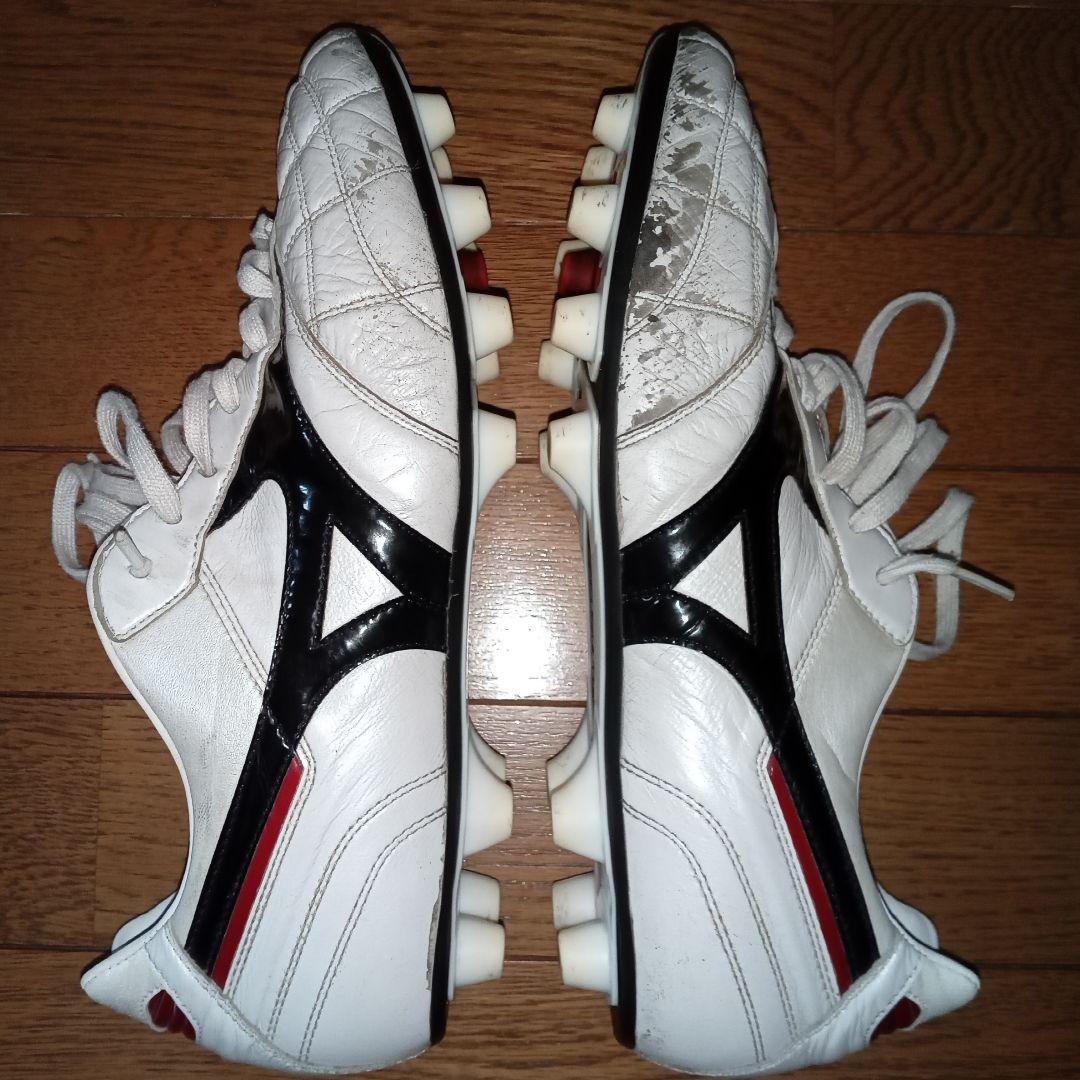 ★ミズノ★モレリアⅡ クロスステッチ ショートタン 別注品★28.0cm★中古★