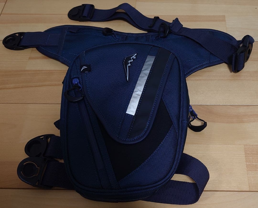 クシタニ KUSHITANI レッグバッグ K-3602L 限定ネイビー バイク クシタニ（KUSHITANI） K-3602L LEG BAG レッグバッグ 限定色 ブラウン