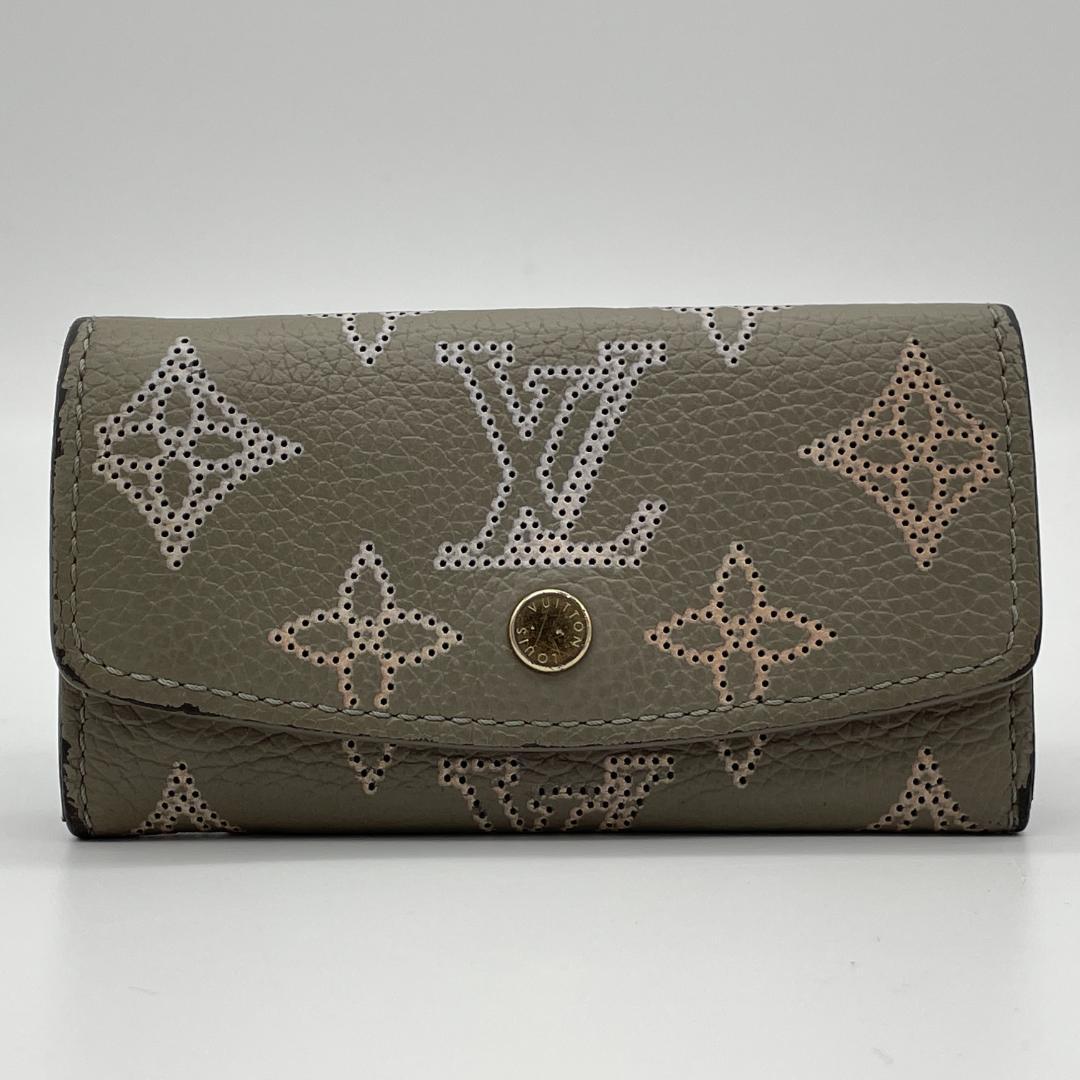 椿❤️ルイヴィトン ミュルティクレ4 M82648 マヒナ 日本限定 LOUIS VUITTON（ルイ・ヴィトン） キーケース メンズ レディース4連